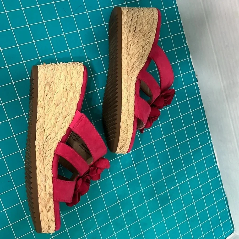 Naturalizer Soul Oodles-Flwr In Hot Pink 8 1/2 - Picture 10 of 12